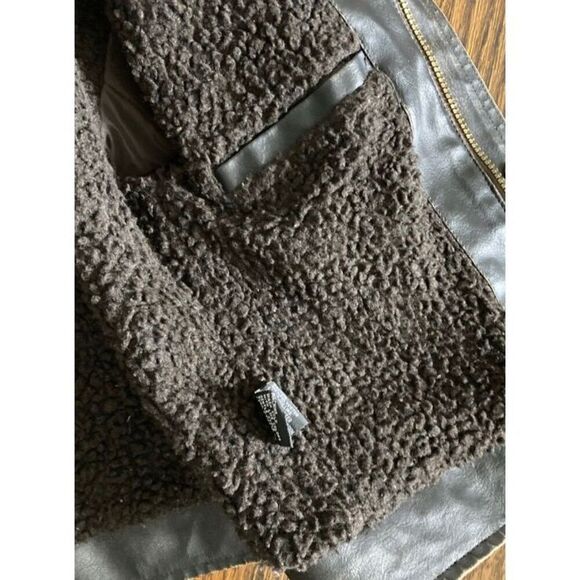 Hawke & Co. Toddler Boys 5 Faux Leather Aviator Jacket - Picture 11 of 11